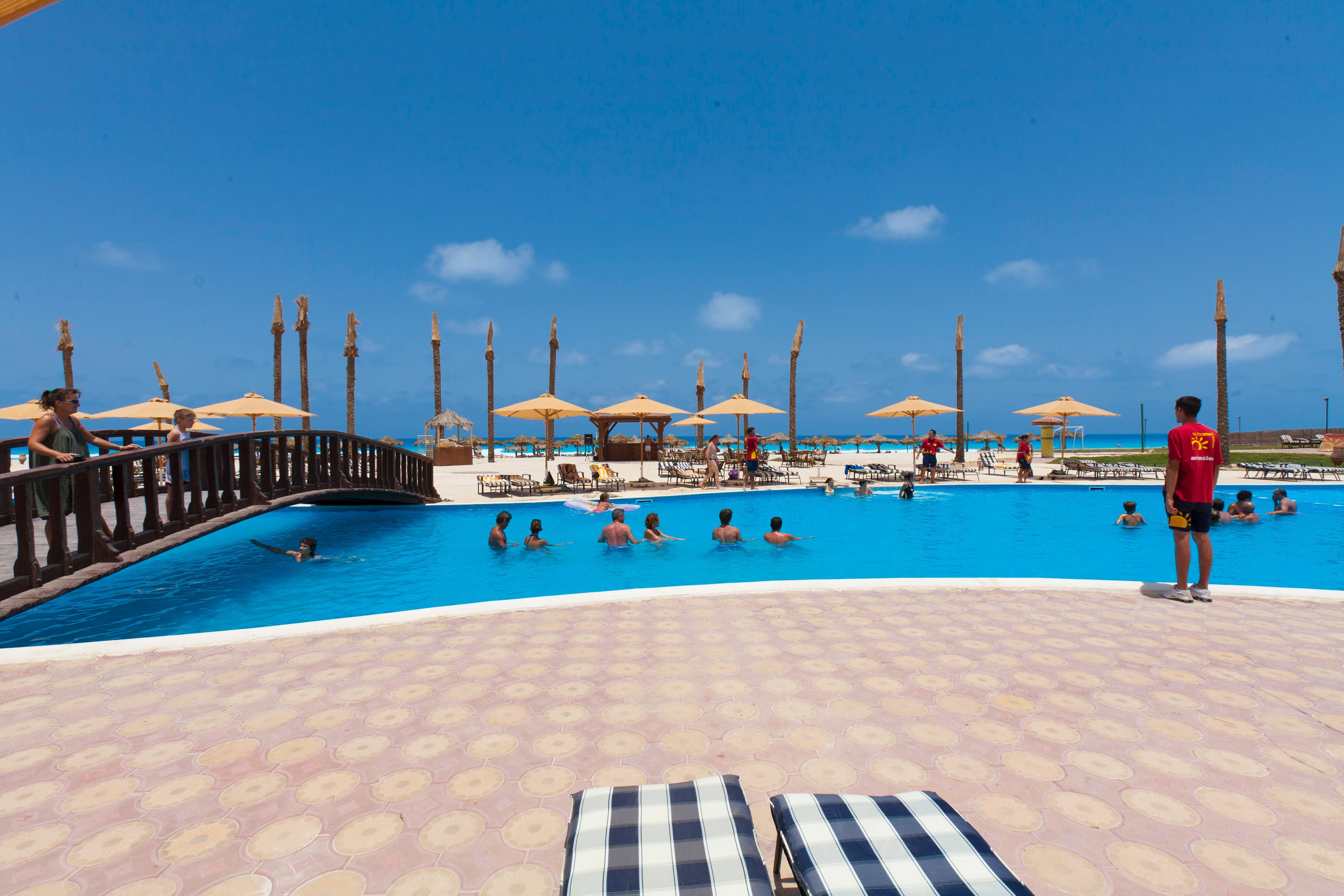 Borg El Arab Beach Resort Exterior photo The swimming pool at the resort