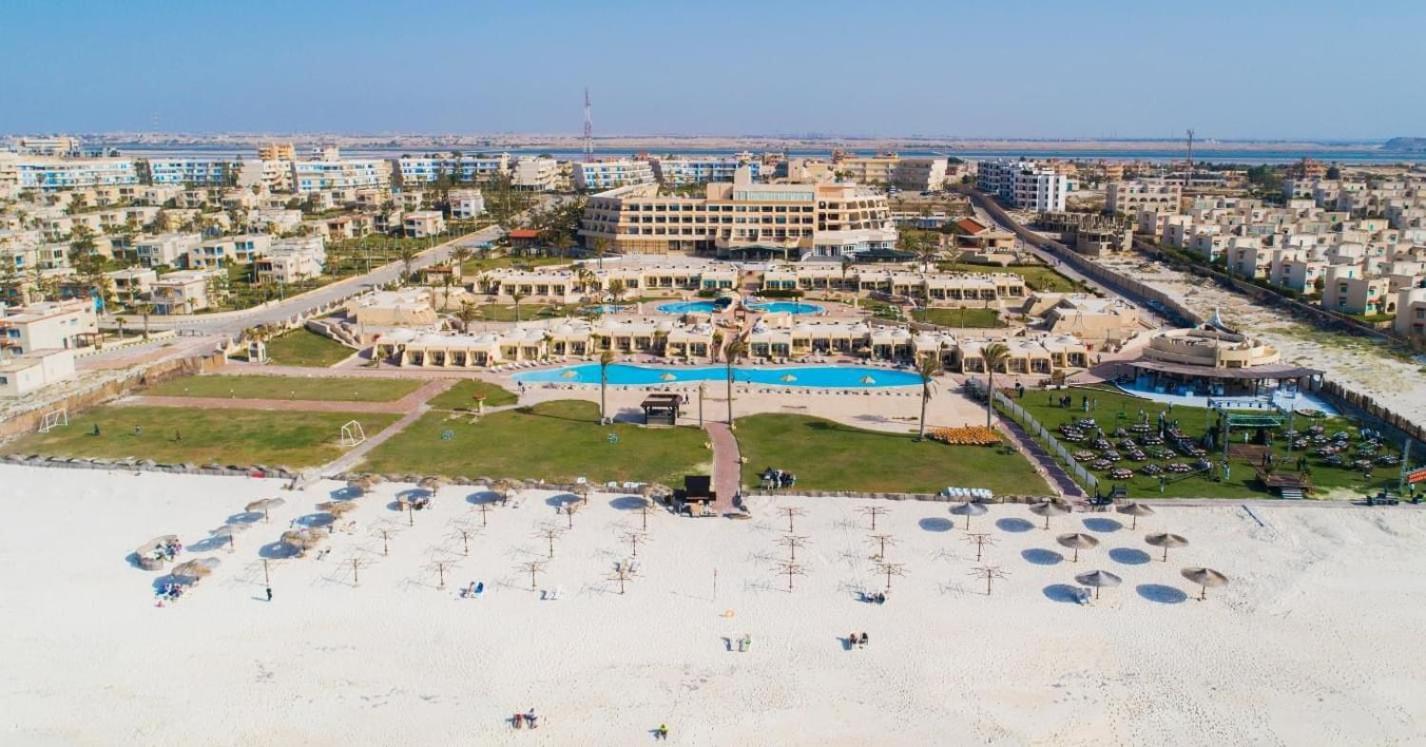 Borg El Arab Beach Resort Exterior photo Aerial view of the resort