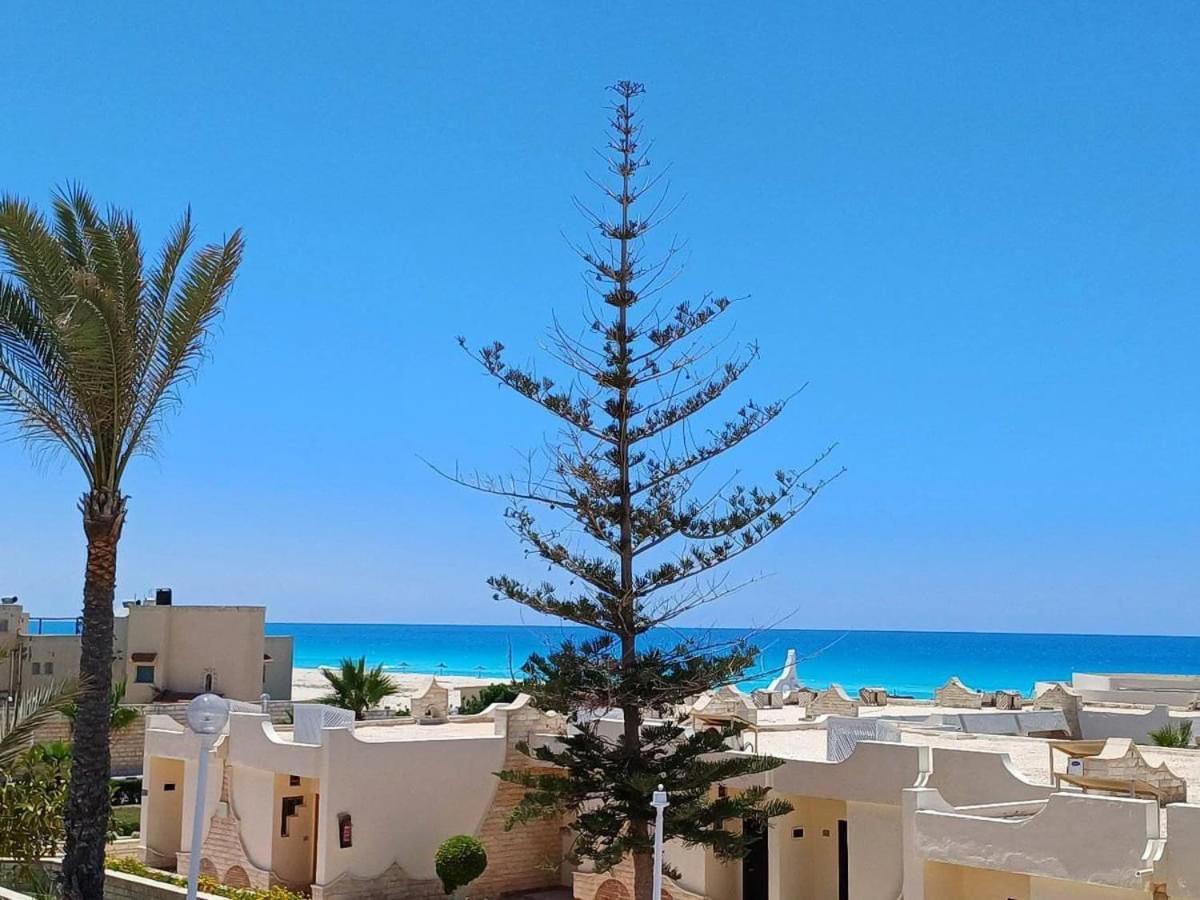 Borg El Arab Beach Resort Exterior photo A view of the Mediterranean from the city of Hammamet
