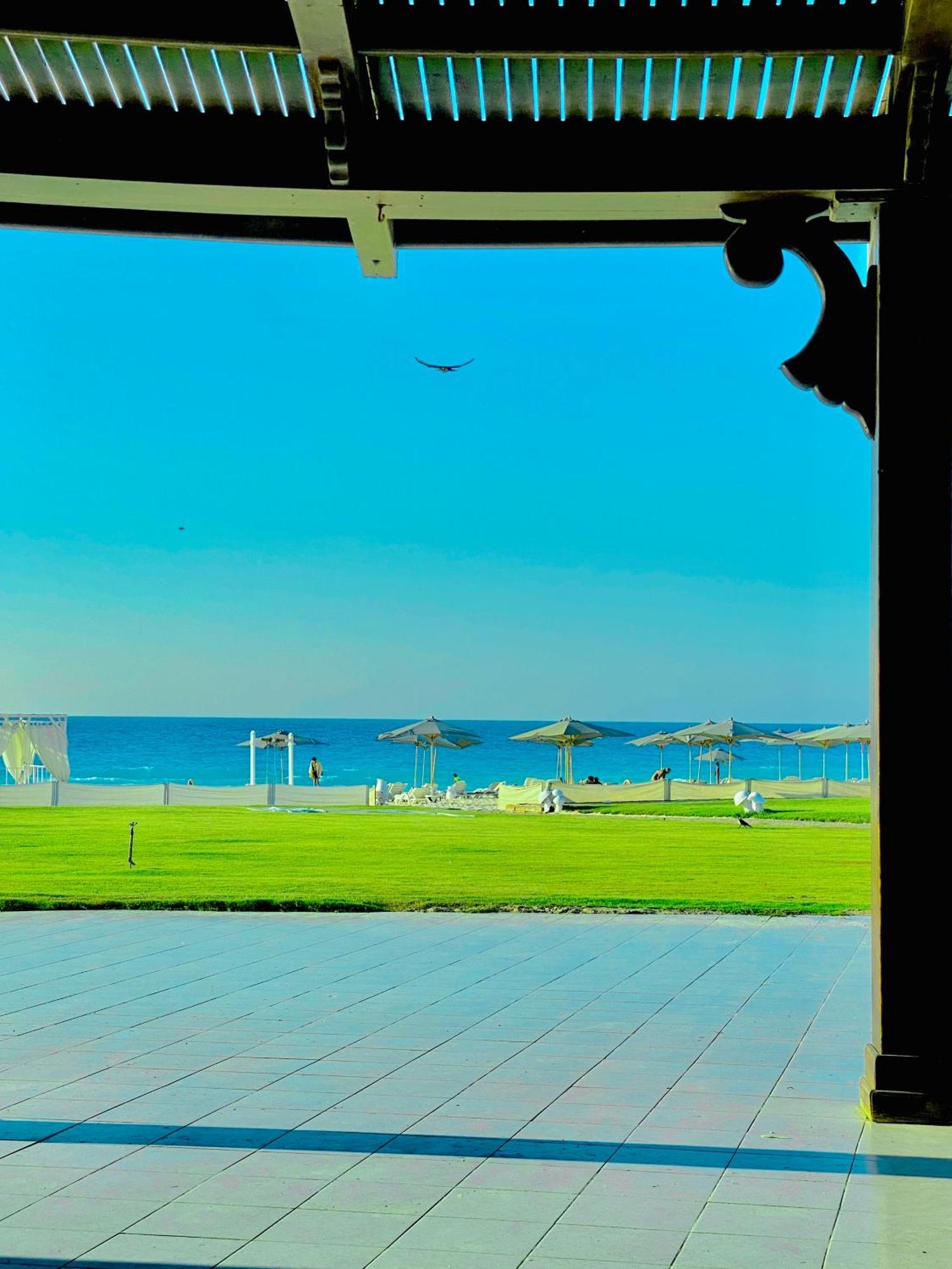 Borg El Arab Beach Resort Exterior photo The beach at the Grand Hotel